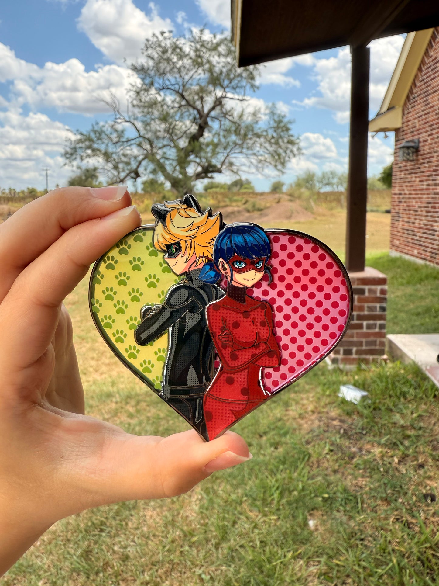 Love bug in hand