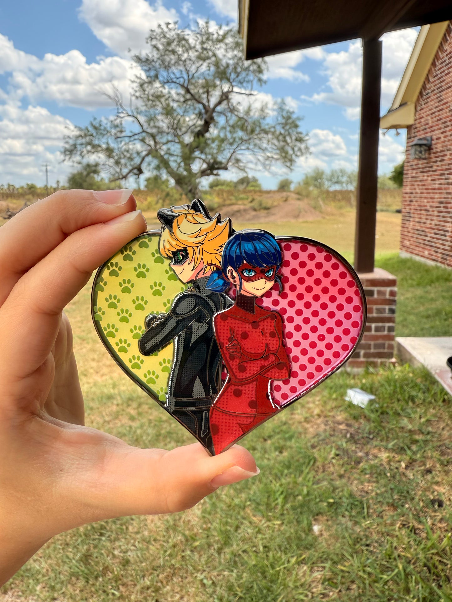 Love bug in hand
