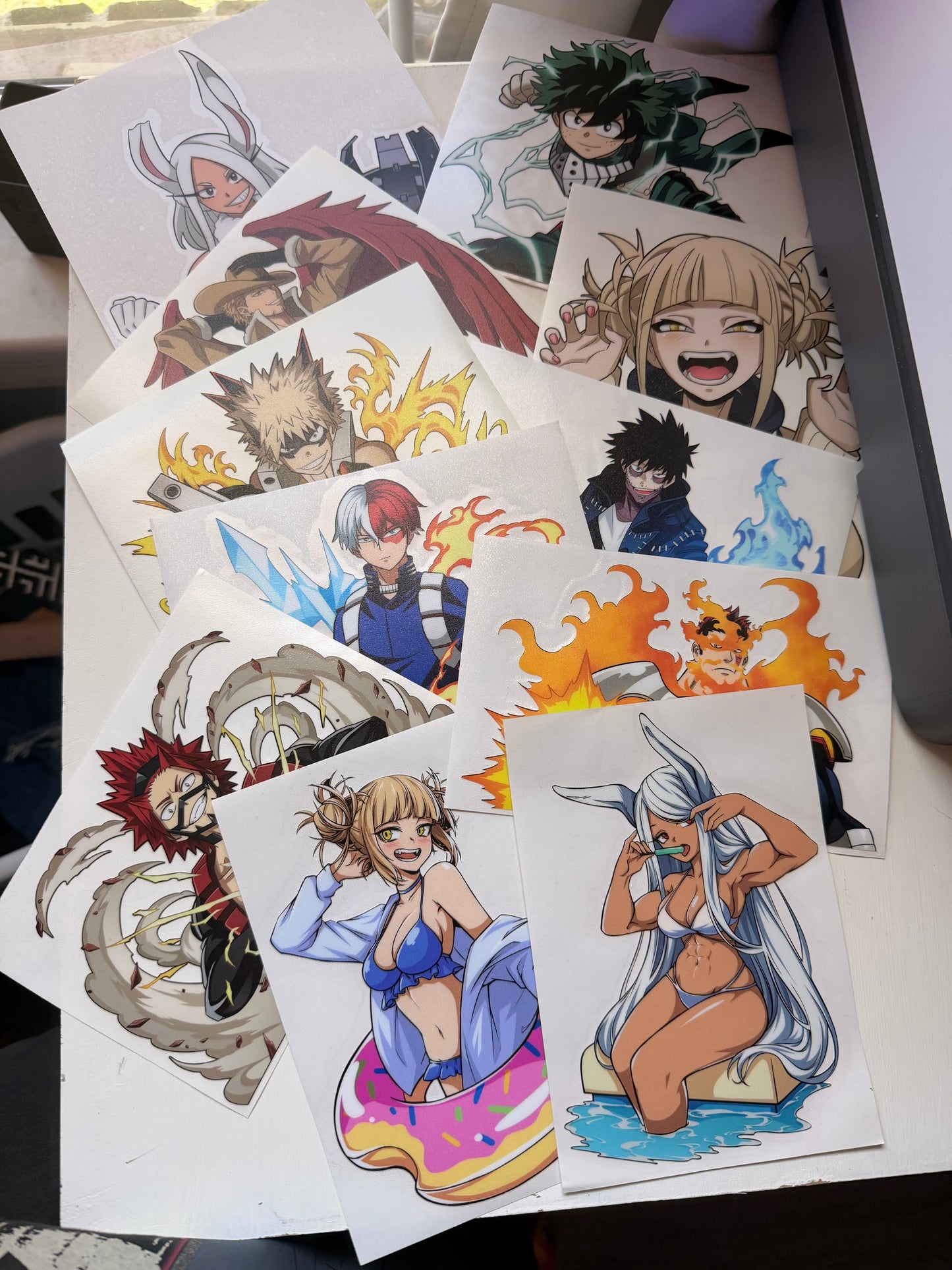 Hero School Stickers