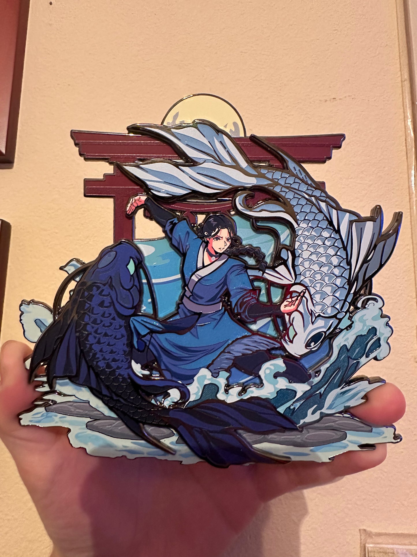 Not water princess in hands
