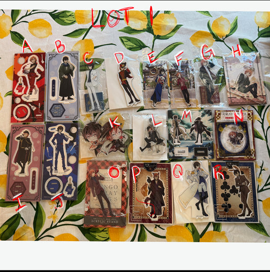Acrylic Stands LOT 1