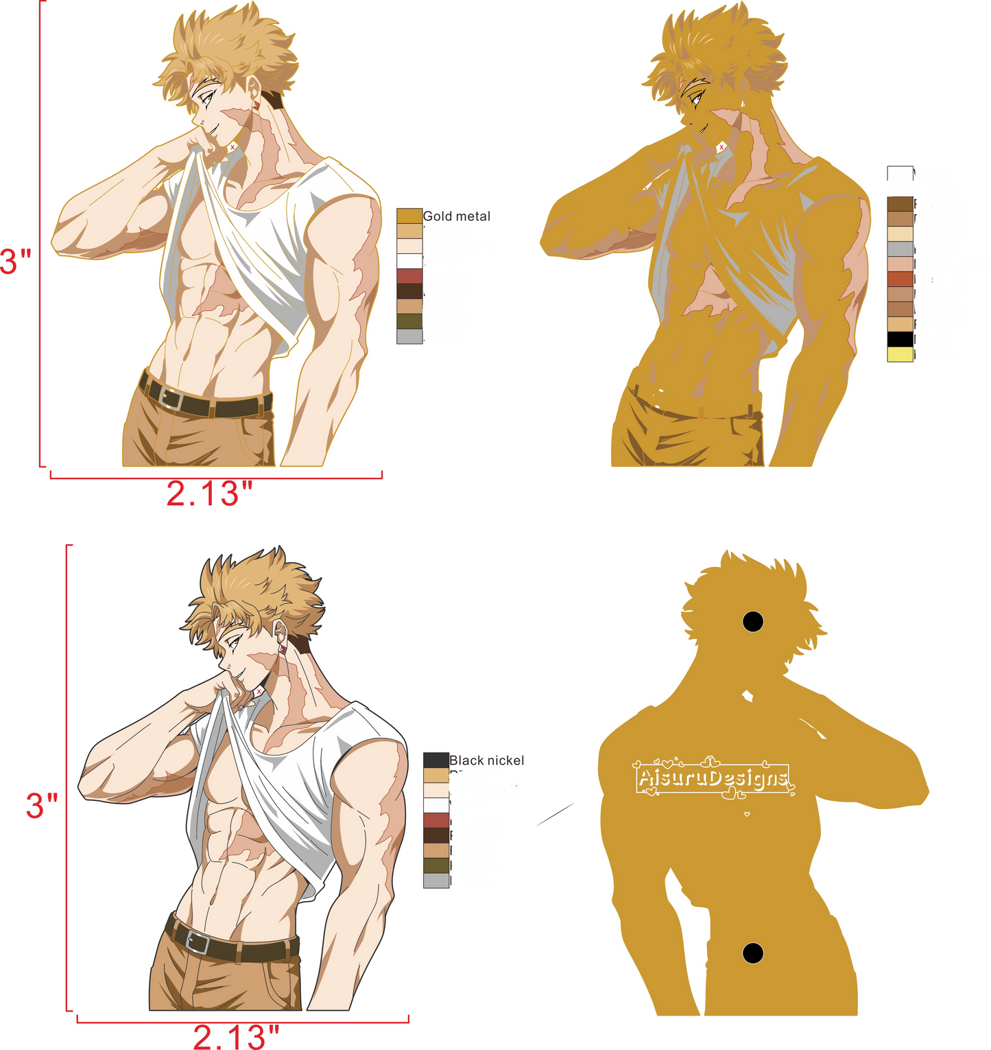 Shirtless hawk 7/06 - 7/08 Preorder